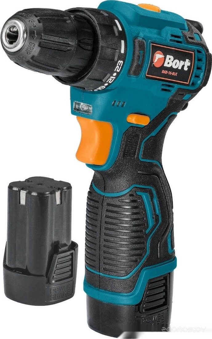 BAB-16-BLK 93414868 (с 2-мя АКБ, кейс)