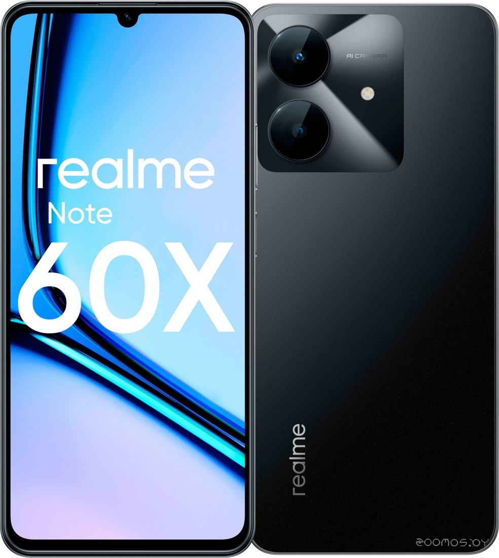 Note 60x RMX3938 4GB/128GB (черный)