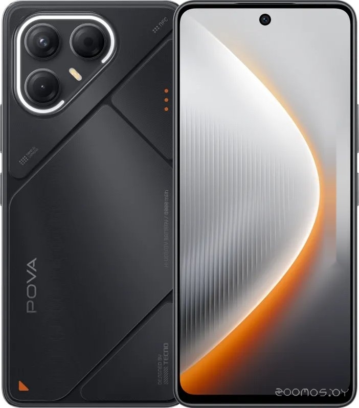 Pova 7 5G 8GB/128GB (графитовый черный)