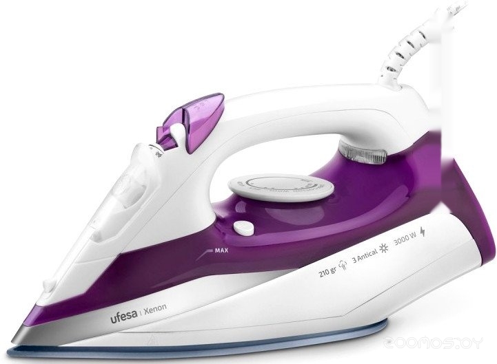 Steam iron Xenon (белый/сиреневый)