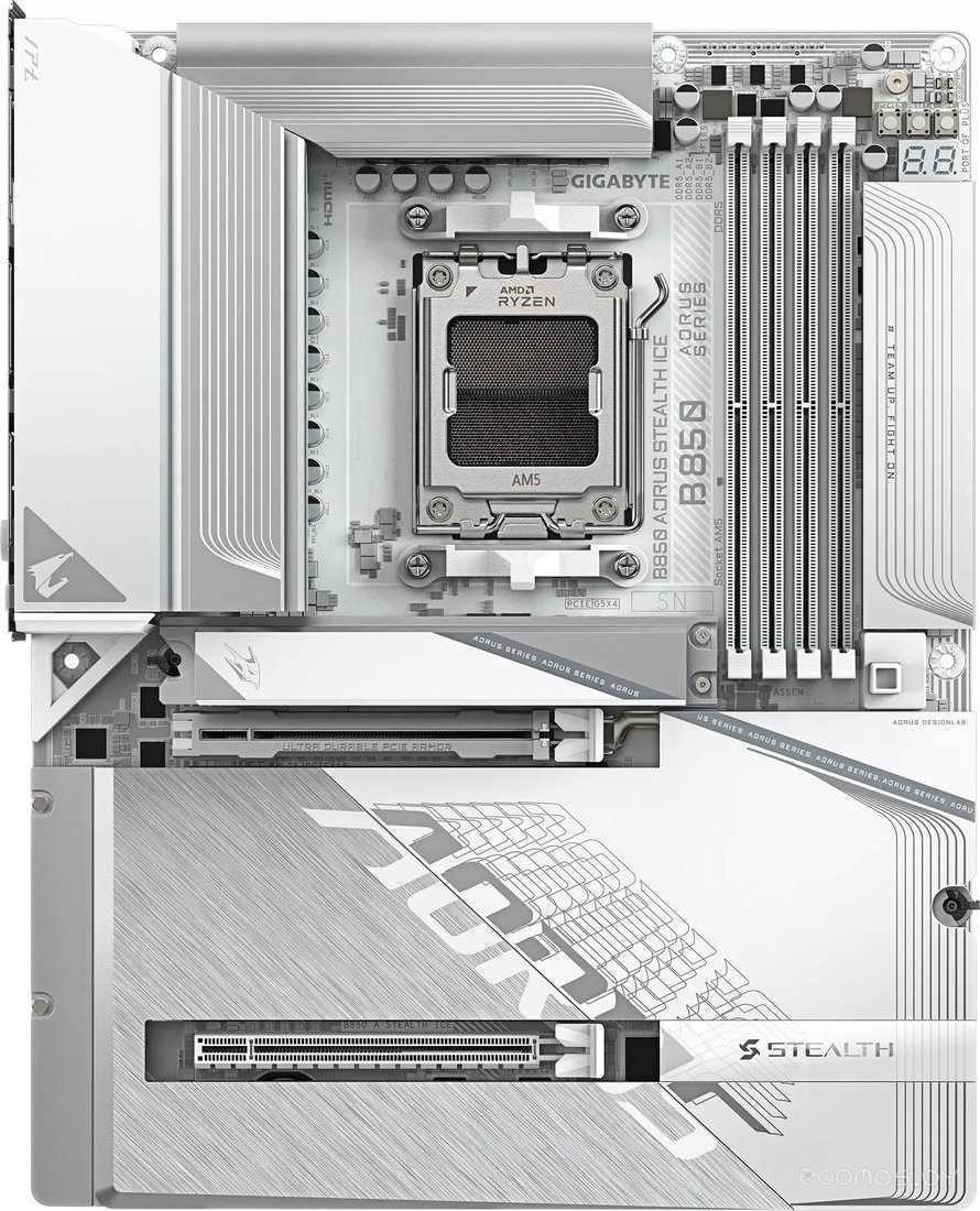 B850 Aorus Stealth Ice