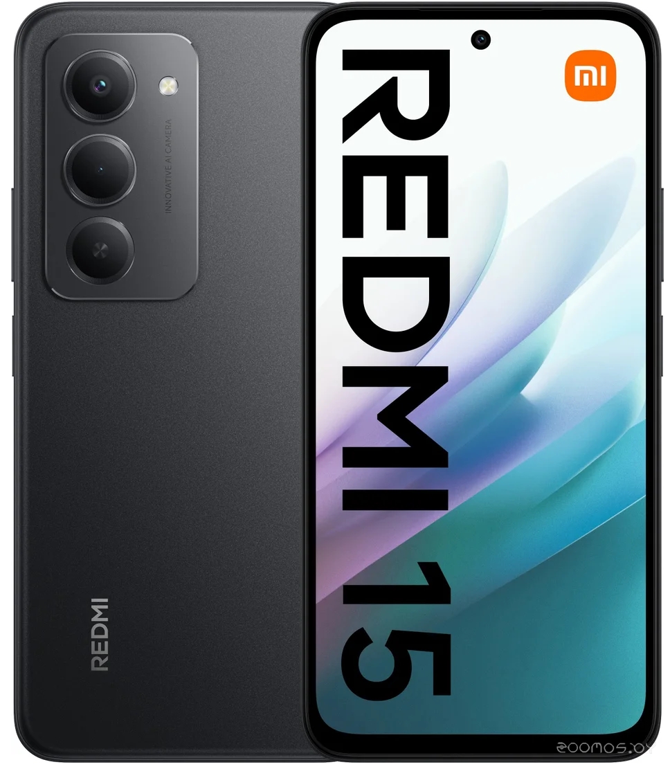 Redmi 15 4G 8GB/256GB европейская версия (черный)