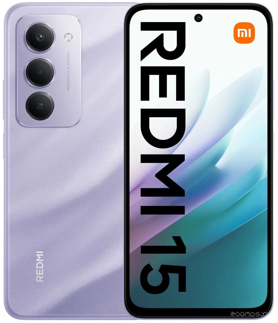 Redmi 15 4G 8GB/256GB европейская версия (фиолетовый)