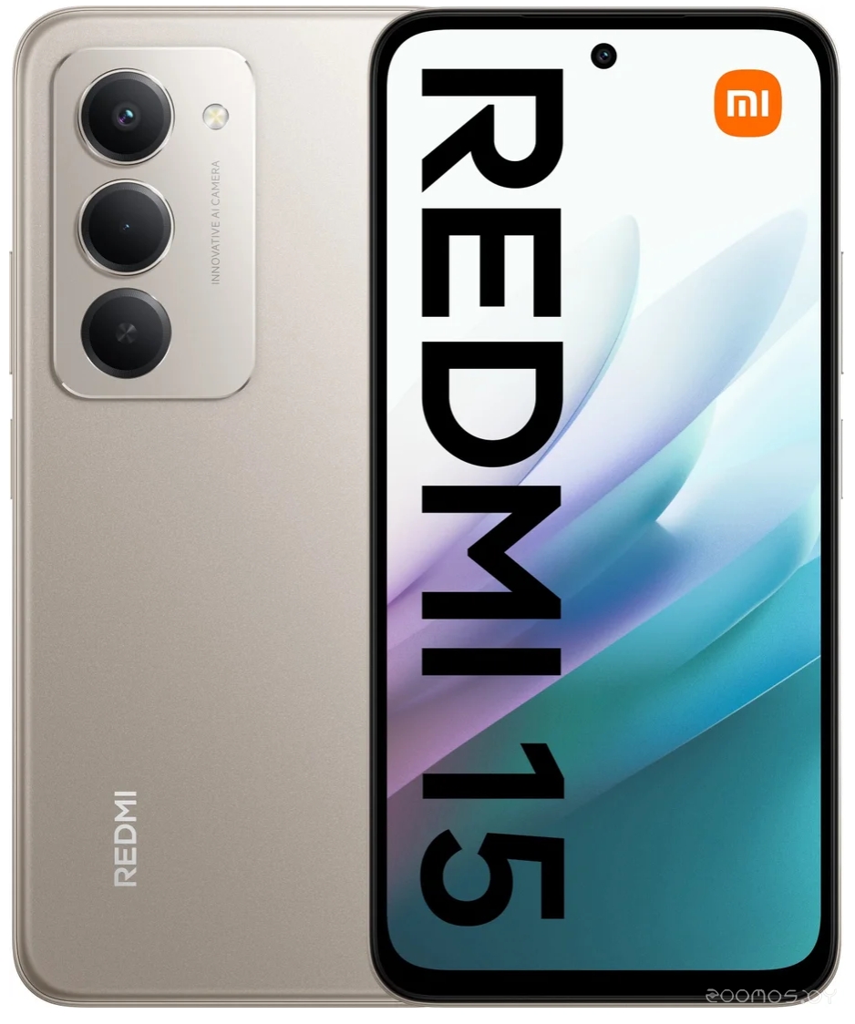 Redmi 15 4G 8GB/256GB европейская версия (титановый)