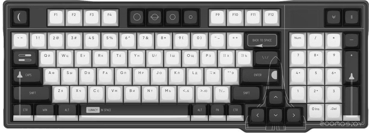 In Space (черный, g3ms Onyx v2)