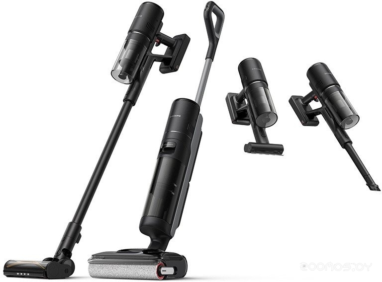 H12 Dual FlexReach Wet and Dry Vacuum HHV31A (евровилка, черный)