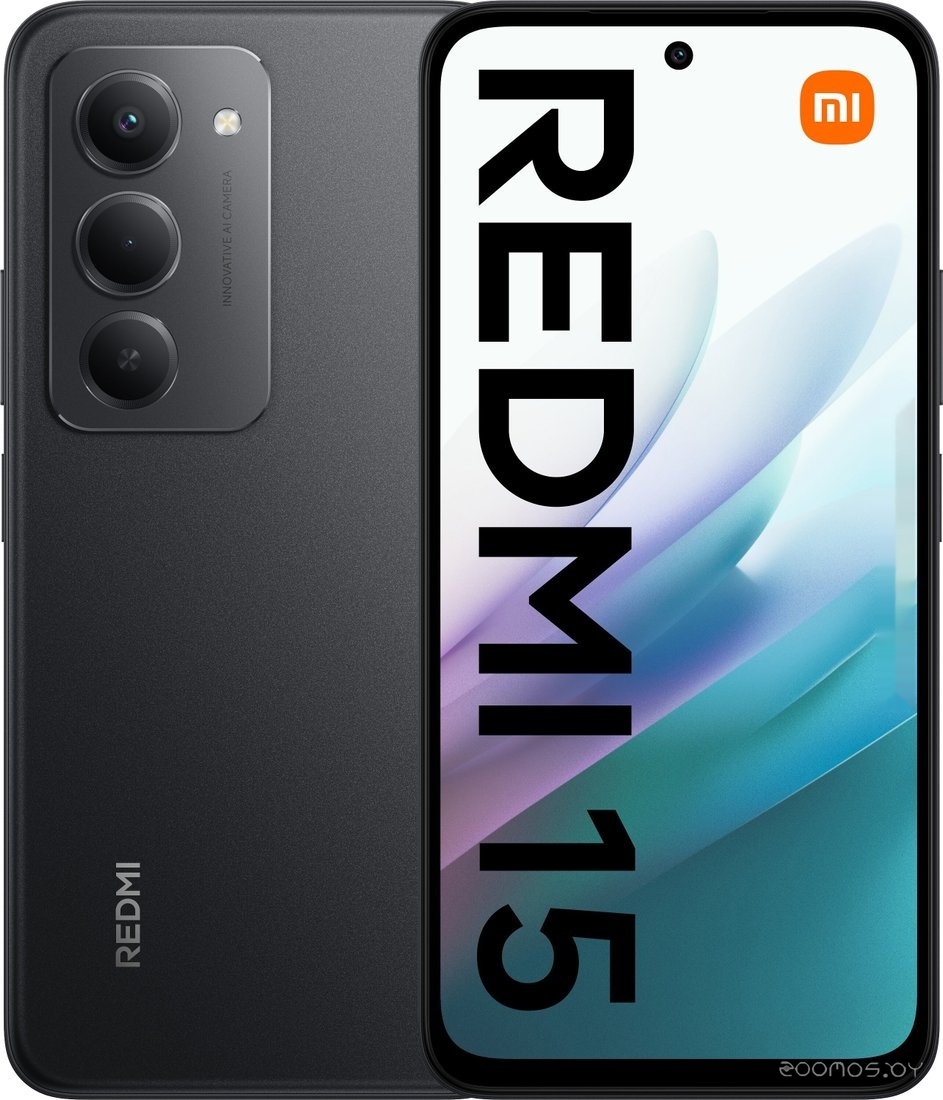 Redmi 15 4G 8GB/128GB международная версия (черный)