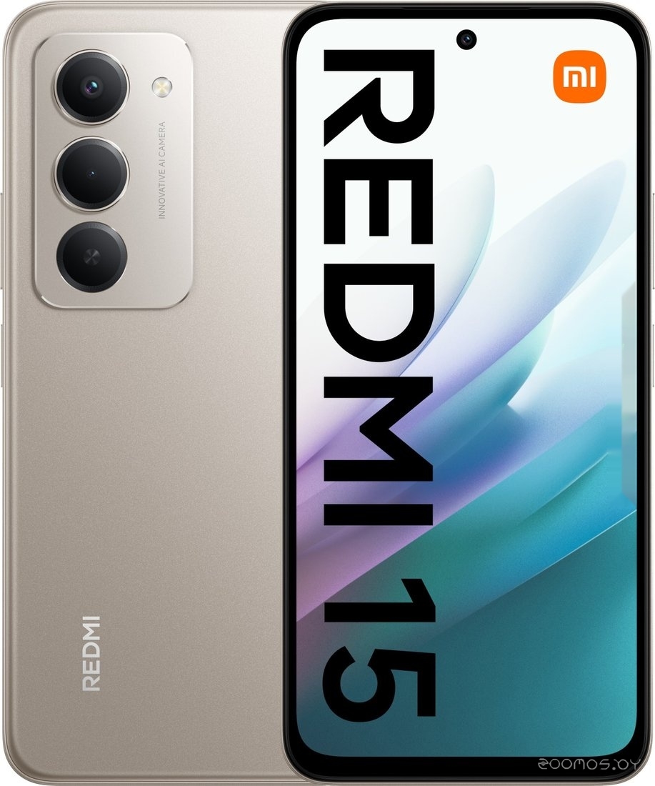 Redmi 15 4G 8GB/128GB международная версия (титановый)