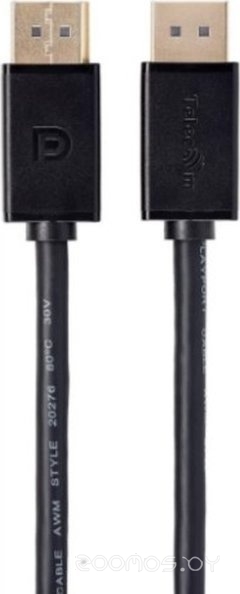 TCG715-2M DisplayPort - DisplayPort (2 м, черный)