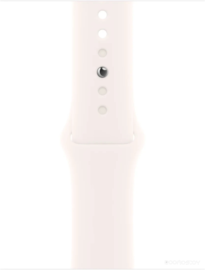 Watch Series 11 46 мм (алюминиевый корпус, розовое золото/легкие румяна, спортивный силиконовый ремешок M/L)