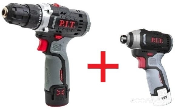 PBM12K-10A/2+PSD12K-120A (шуруповерт, винтоверт, 2 АКБ)