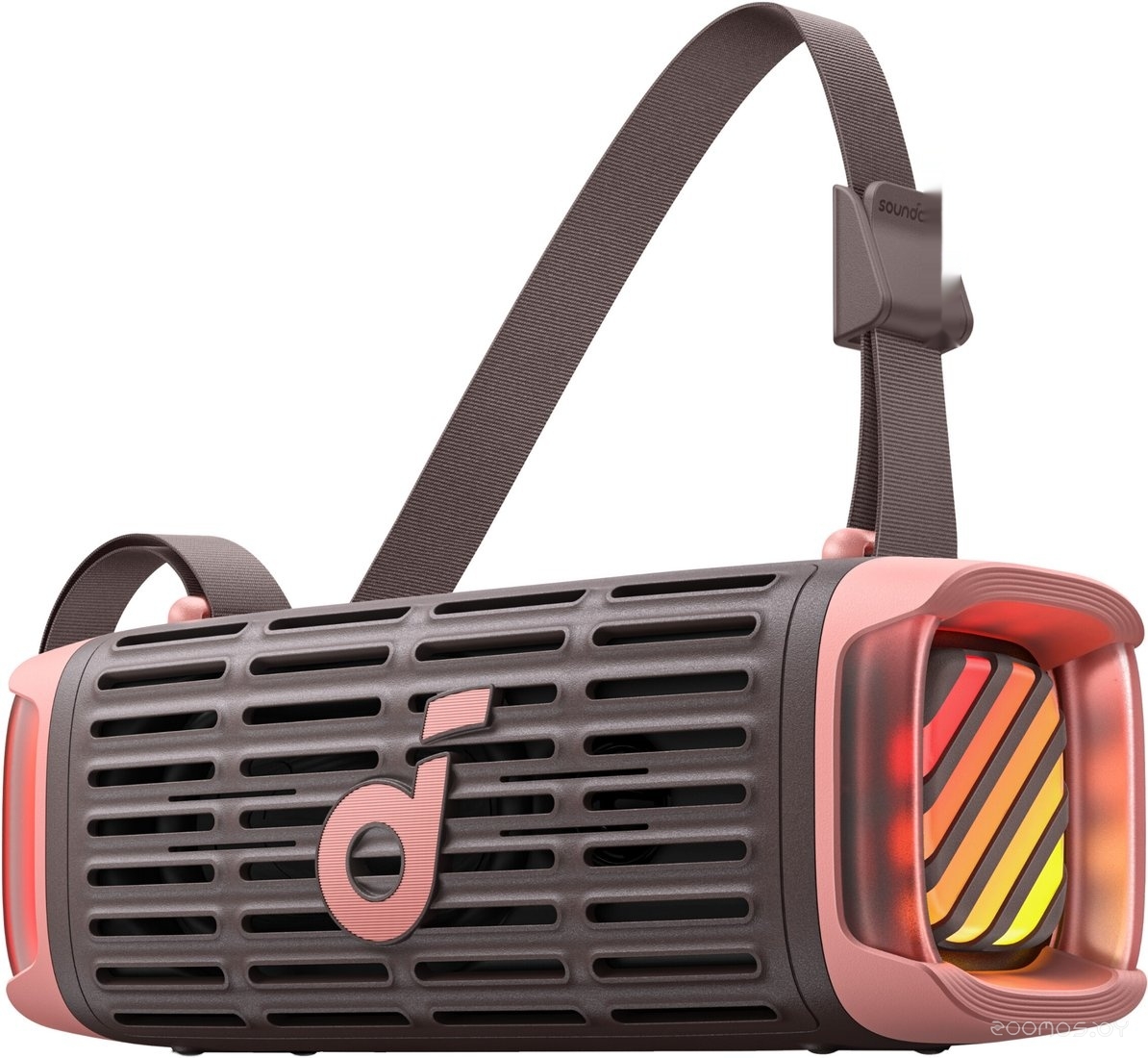 SoundCore Boom 3i (коричневый/розовый)