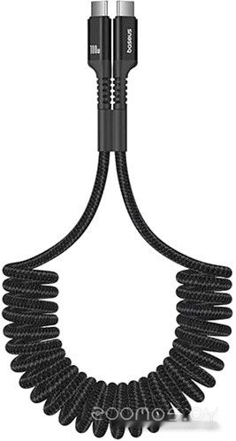 Fish-Eye Fast Charging USB Type-C - USB Type-C (1 м, черный)