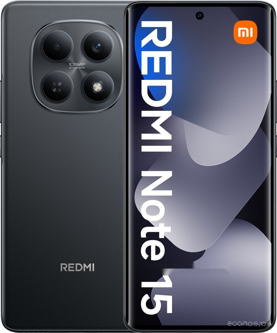 Redmi Note 15 8GB/256GB международная версия (черный)