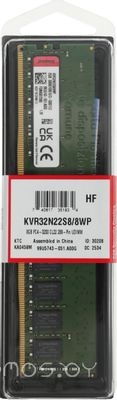 ValueRAM 8ГБ DDR4 3200 МГц KVR32N22S8/8WP