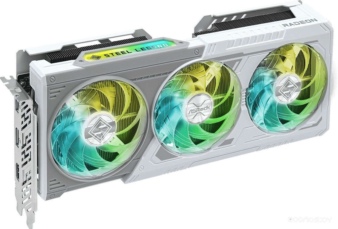 Radeon RX 9060 XT Steel Legend 16GB OC RX9060XT SL 16GO