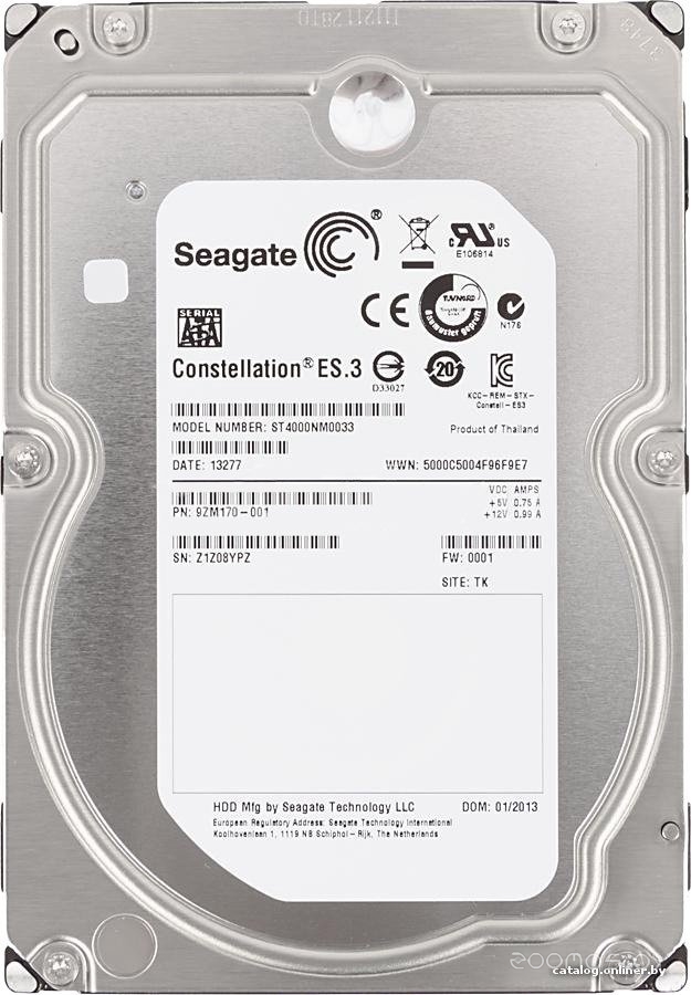 Constellation ES.3 4TB (ST4000NM0033)
