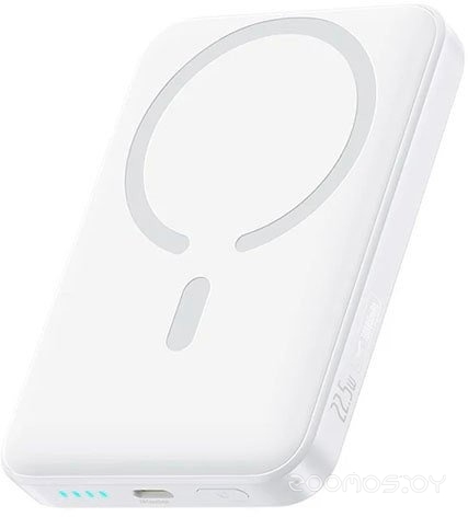 EnerFill FM11 Ultra-Mini Magnetic Power Bank 10000mAh (белый)