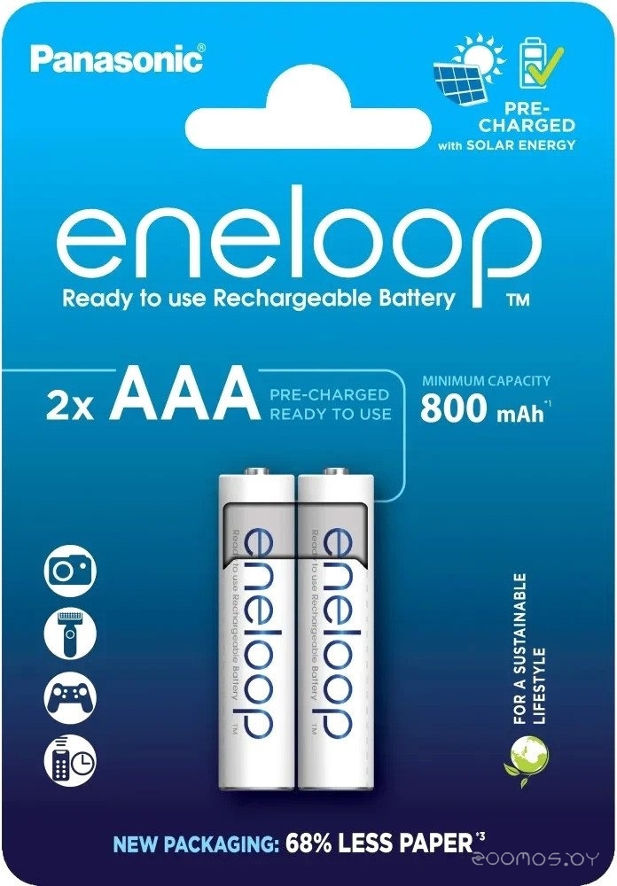Eneloop AAA BK-4MCDE/2CP (2 шт)