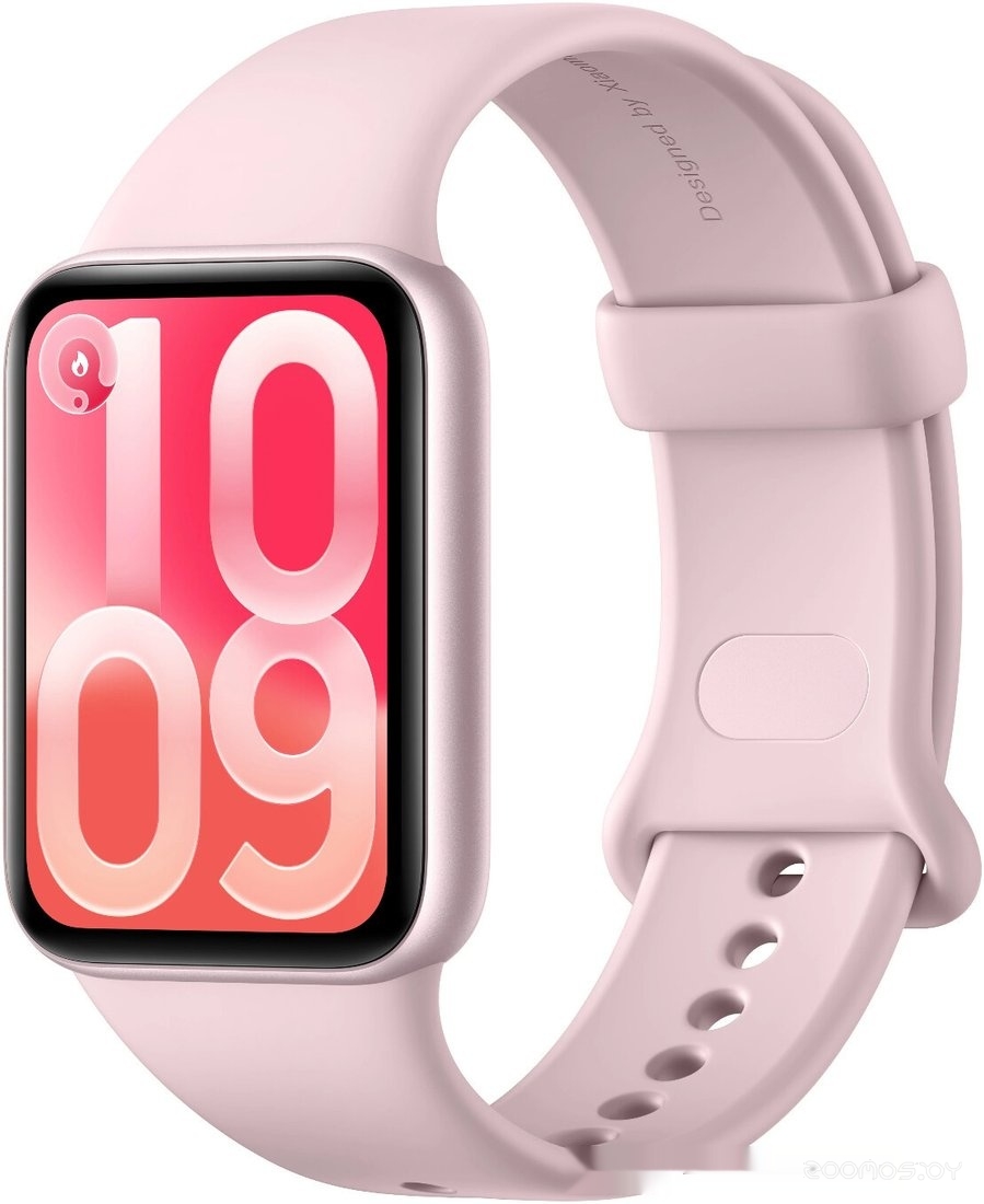 Smart Band 10 Pro M2552B1 (розовый, с розовым силиконовым ремешком, международная версия)