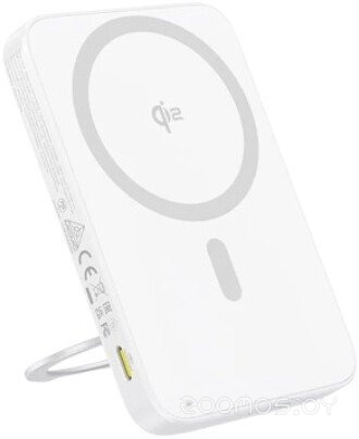 PicoGo Qi2 Magnetic Power Bank 5000mAh 20W (белый)