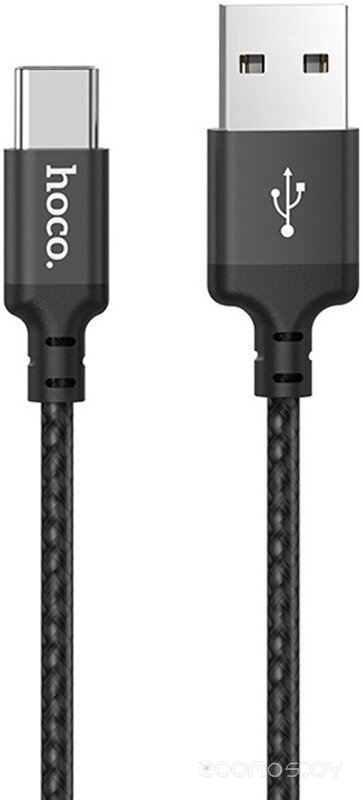 X14 USB Type-A - USB Type-C (1 м, черный)