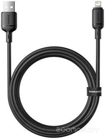 Silky Series Fast Charging Cable USB Type-A - Lightning (2 м, черный)