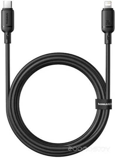 Silky Series Fast Charging Cable USB Type-C - Lightning (2 м, черный)