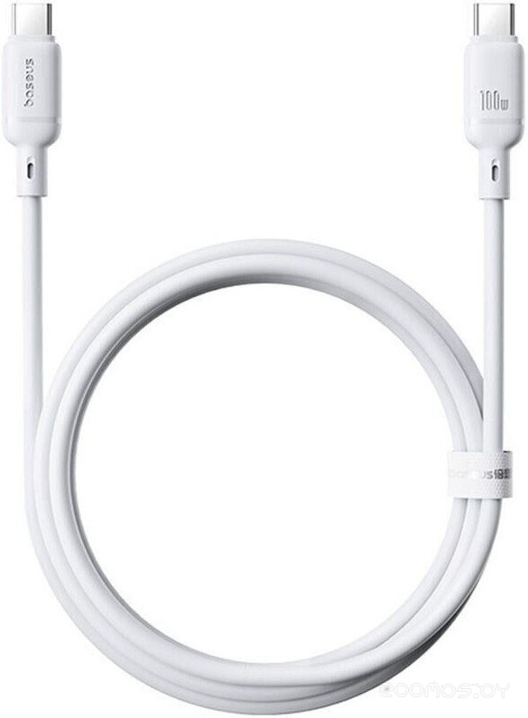 Silky Series Fast Charging Cable 100W USB Type-C - USB Type-C (1 м, белый)