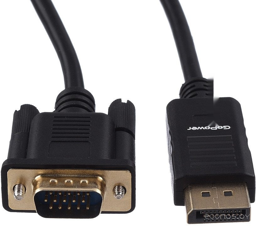 00-00027497 DisplayPort - VGA (1.8 м, черный)