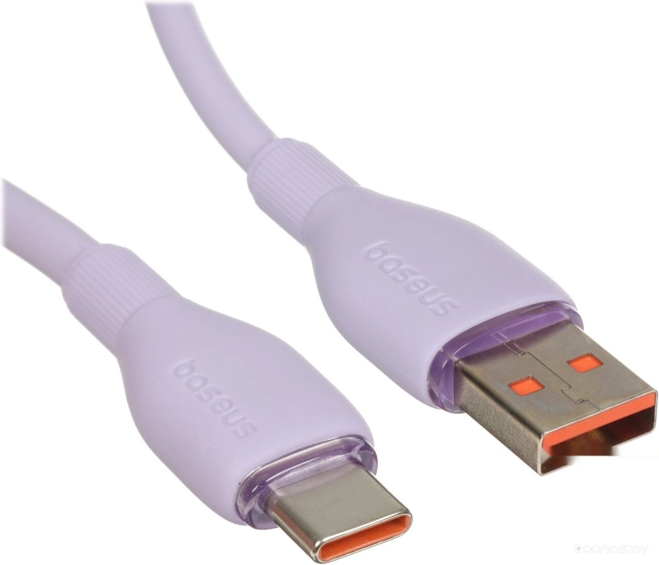Pudding Series Fast Charging Cable 100W USB Type-A - USB Type-C (1.2 м, фиолетовый)