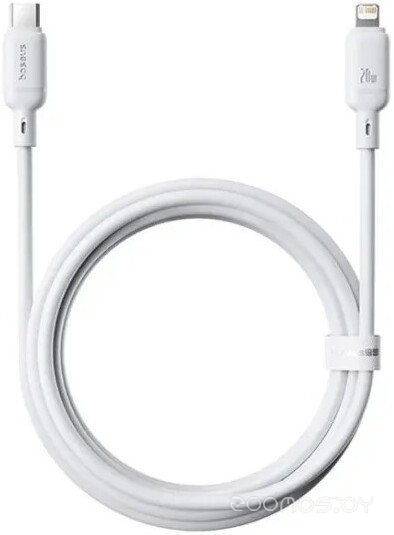 Silky Series Fast Charging Cable USB Type-C - Lightning (2 м, белый)