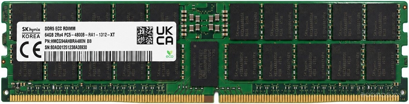 64ГБ DDR5 6400 МГц HMCG94AHBRA480N