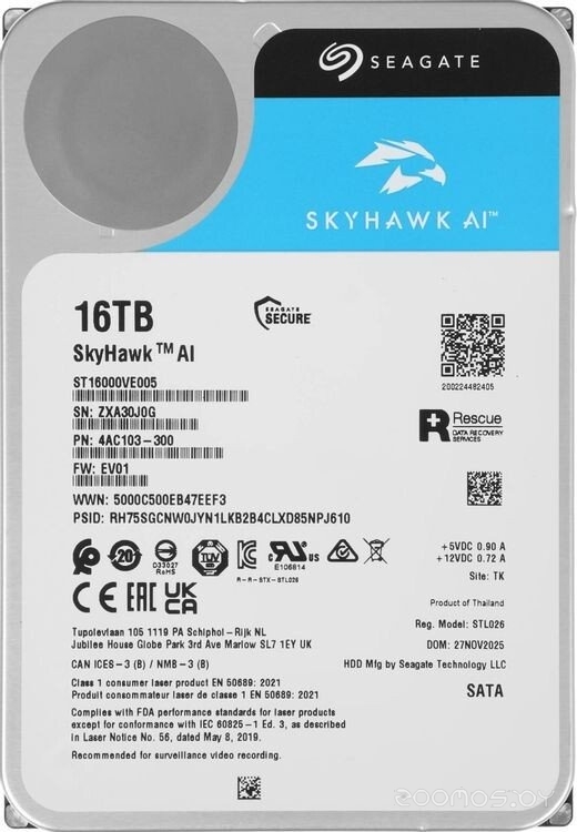 SkyHawk AI 16TB ST16000VE005
