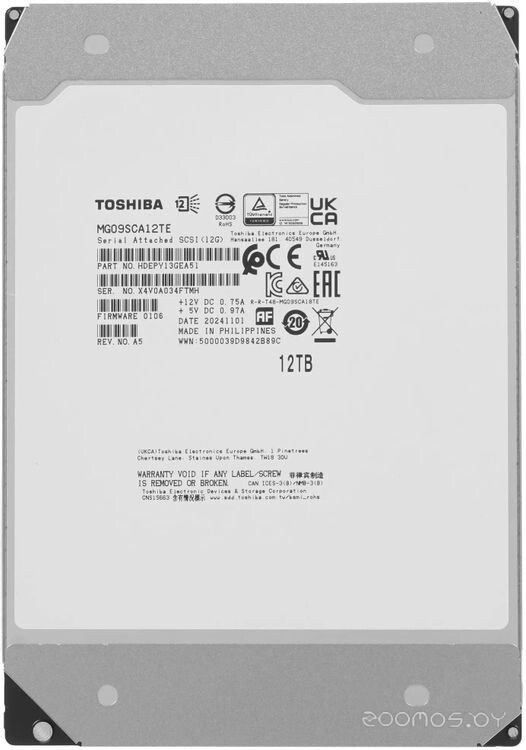 MG Series 12TB MG09SCA12TE