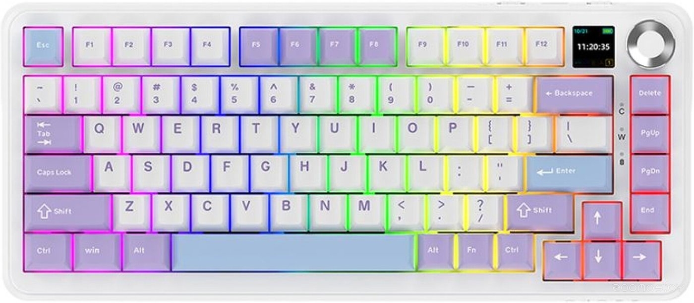 AK820 Max Plus (фиолетовый/белый/синий, Ajazz Murad)