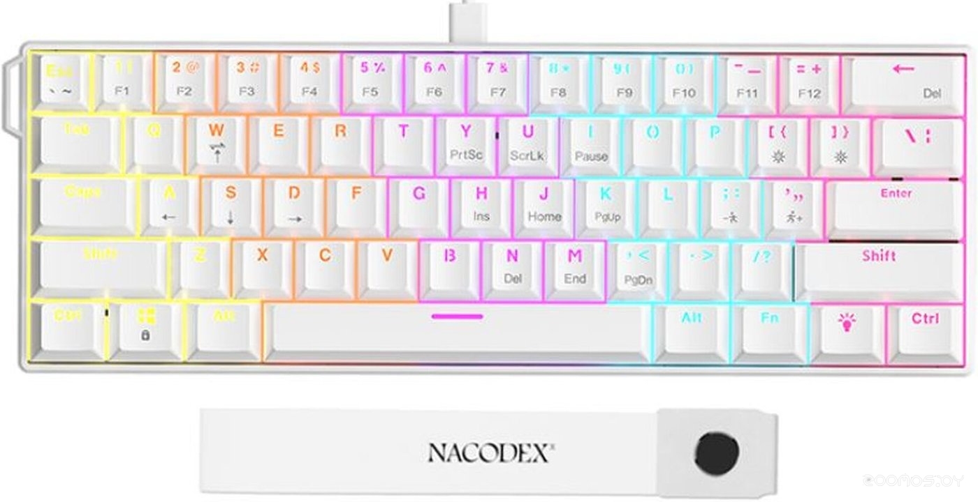NK61 (белый, Ajazz Red)