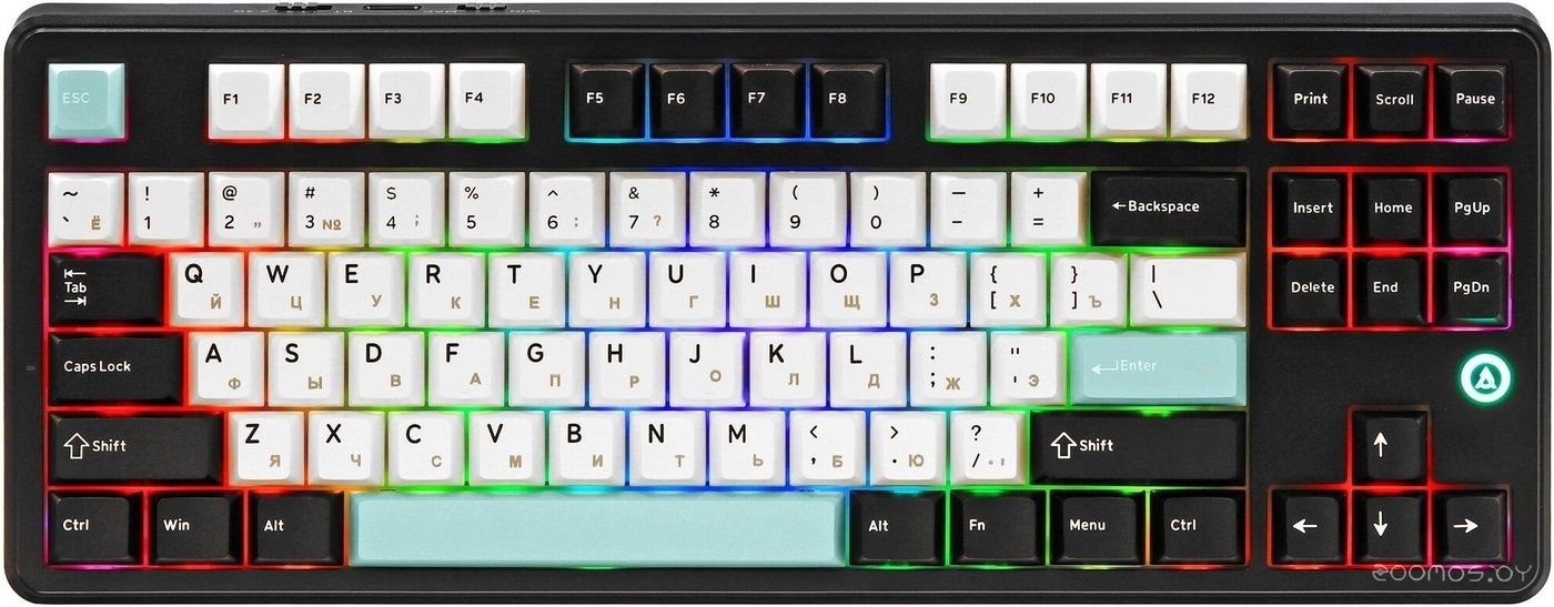 MK87 (черный/белый, Ajazz Daydream)