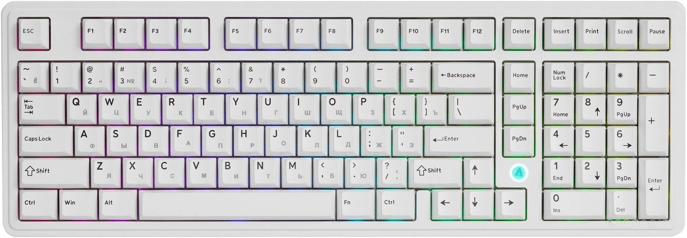 AK980 Max (белый, Magnetic Grain Switch)