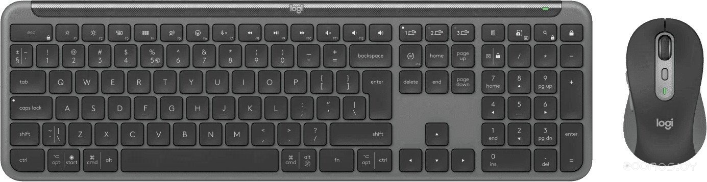 Signature Slim Combo MK950 920-012500 (графит, нет кириллицы)