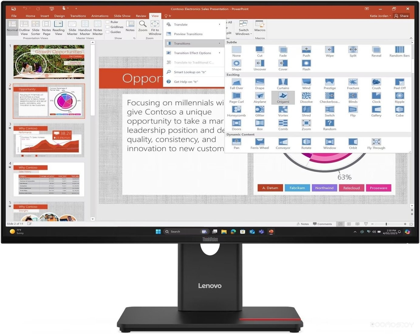 ThinkVision T27-40 64A5MAR6CB