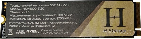 H-Storage 512GB HSA4300-512G