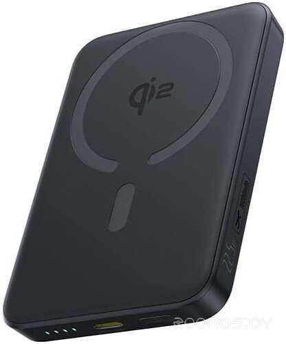 EnerFill FM12 Qi2 Magnetic Power Bank 22.5W 10000mAh (черный)