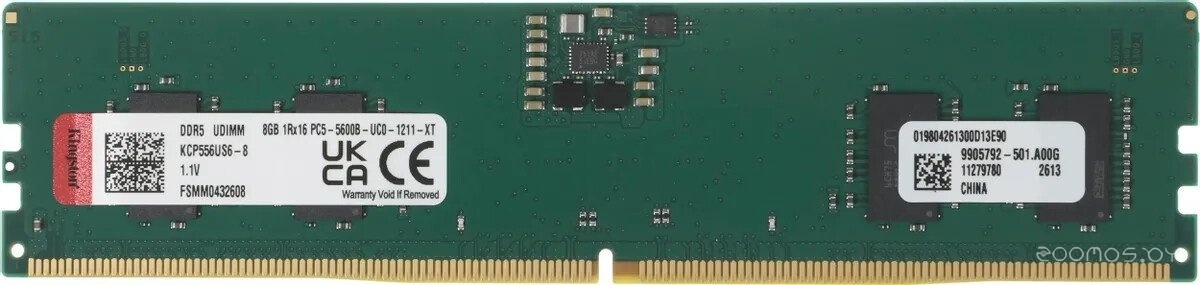 8ГБ DDR5 5600 МГц KCP556US6-8