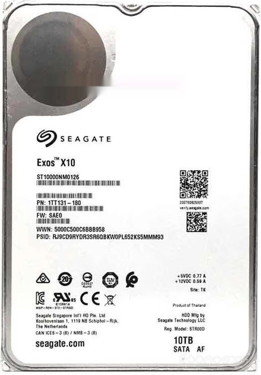 Exos X18 10TB ST10000NM0126