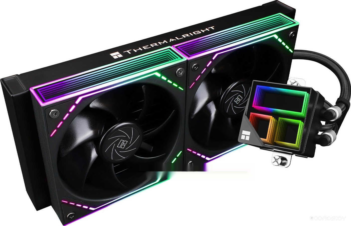 Frozen Infinity 240 ARGB (черный)