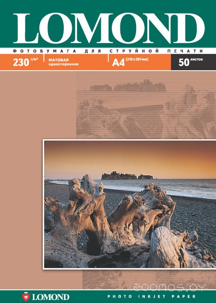 Матовая односторонняя A3 230 г/кв.м. 50 листов (0102156)