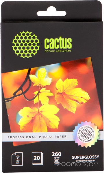 Суперглянцевая A6 260 г/кв.м. 20 листов (CS-HGA626020)