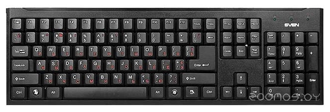 Standard 303 Power Black USB+PS/2