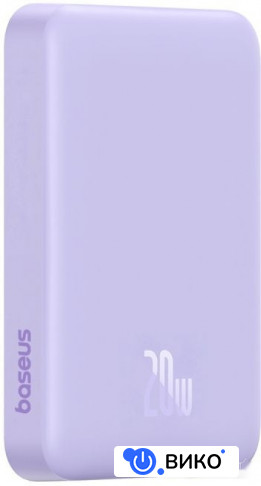 Magnetic Mini Air Wireless Fast Charge Power Bank 20W 10000mAh (голубой), фото 3